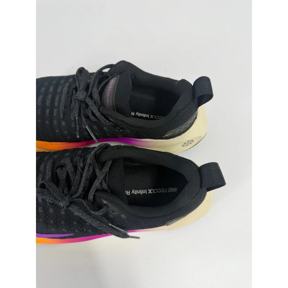 Nike Women's ReactX Infinity Run 4 Size 7.5 Black‎ Hyper Violet DR2670-011 New